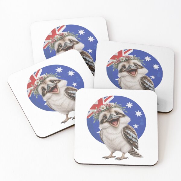 Item preview,  A Little Piece of Australia laughing Kookaburra designed and sold by BRETT'S ART STUDIO.