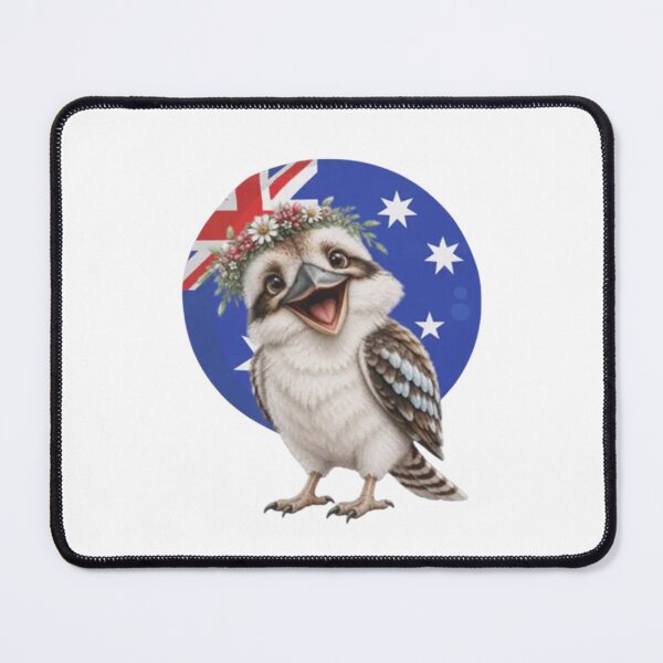 Item preview, A Little Piece of Australia laughing Kookaburra designed and sold by BRETT'S ART STUDIO.