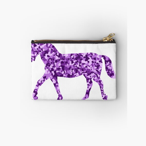 Item preview, Purple Mosaic Horse Silhouette Art designed and sold by DymondDesigns.