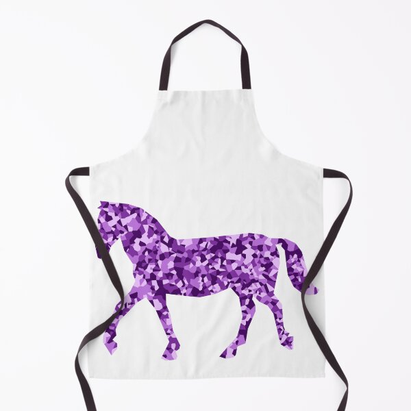 Item preview, Purple Mosaic Horse Silhouette Art designed and sold by DymondDesigns.