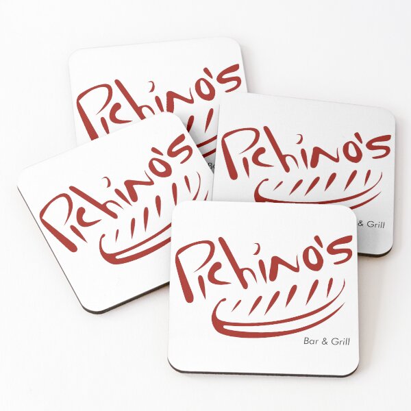 Item preview, Pichino's Bar & Grill Red Script Logo designed and sold by Morganterip.