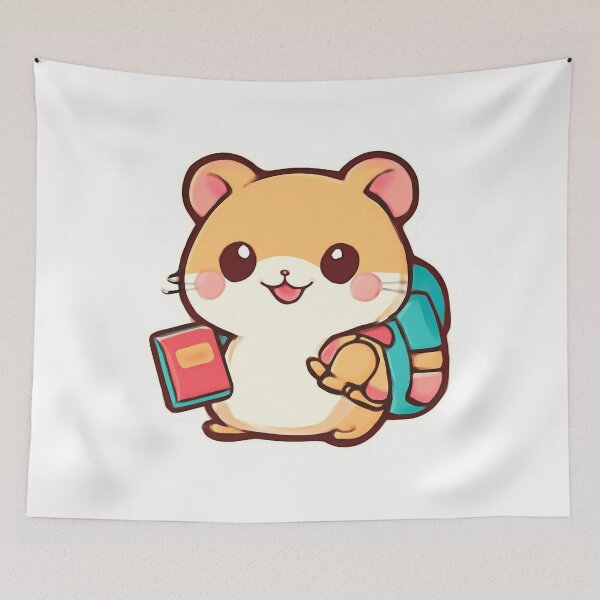 Item preview, Happy Hamster Student designed and sold by foryouandyours.