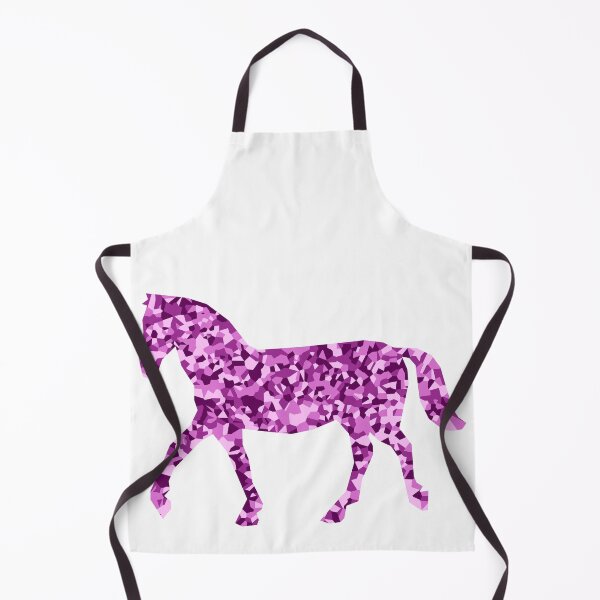 Item preview, Pink Mosaic Horse Silhouette Art designed and sold by DymondDesigns.