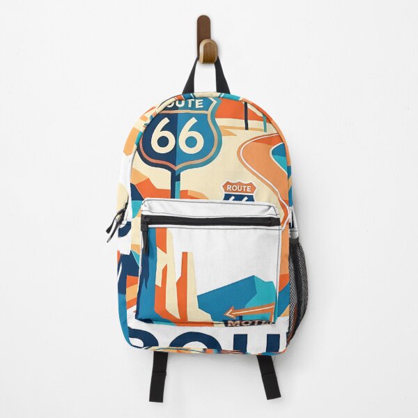 Item preview, Historic Route 66 Travel Souvenir - Classic Car & Desert Road Trip Art designed and sold by OzzFrequency.
