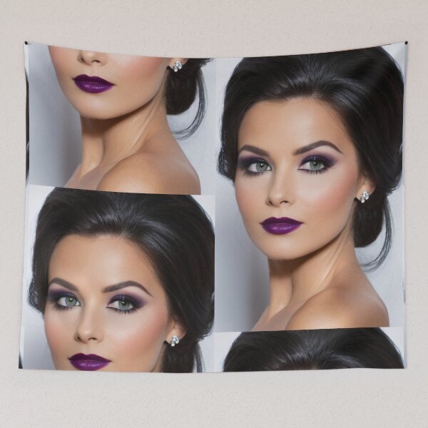 Item preview, Beauty - Great beauty icon of the 1980s, Glamorous and sophisticated portrait designed and sold by Beat-It.
