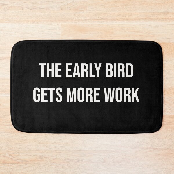 Item preview, The early bird gets more work designed and sold by GraphicWorlds.
