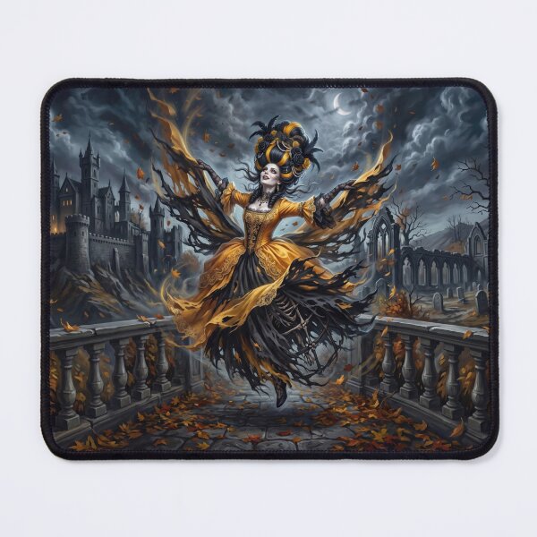 Item preview, Gothic Ghost Woman in Autumnal Moonlight designed and sold by AnnArtshock.