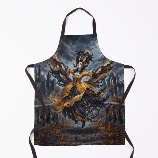 Item preview, Gothic Ghost Woman in Autumnal Moonlight designed and sold by AnnArtshock.