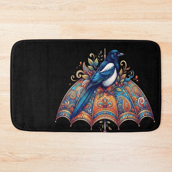 Item preview, Mixed media occult tarot magpie painting designed and sold by truc6424.