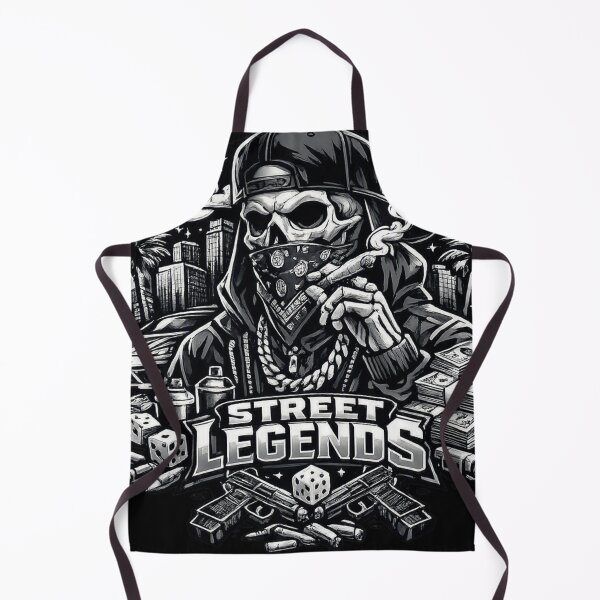 Item preview, Street Legends – Urban Skull Gangster Streetwear Graphic Design designed and sold by Klaus02.
