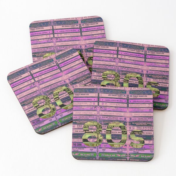 Item preview, 80s Post Punk Cassette Wall designed and sold by weirdove.