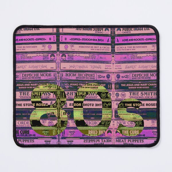 Item preview, 80s Post Punk Cassette Wall designed and sold by weirdove.