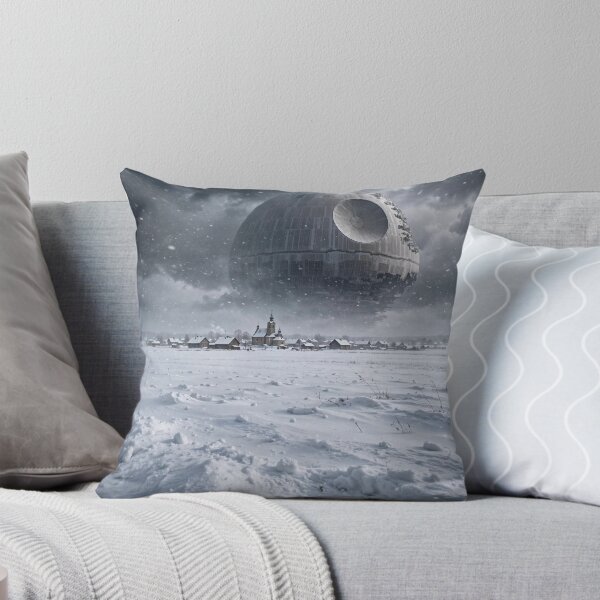 Item preview, Death Star Looming Over Winter Village designed and sold by Late Theory.