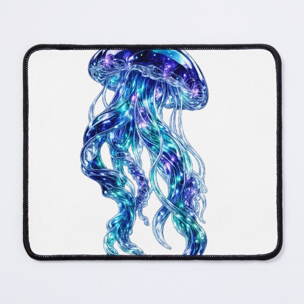 Item preview, Glass Galaxy Jellyfish Sculpture designed and sold by LiMarchee.