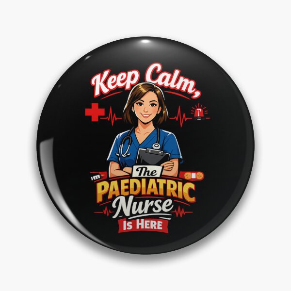 Item preview, Keep Calm The Paediatric Nurse Is Here designed and sold by Fruitflix.