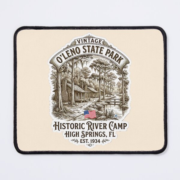 Item preview, Vintage O'Leno State Park designed and sold by EvergreenPark - Tee Studio.