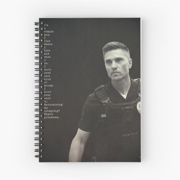Item preview, Tim Bradford quote poster, sticker | The Rookie designed and sold by gottaloveseries.