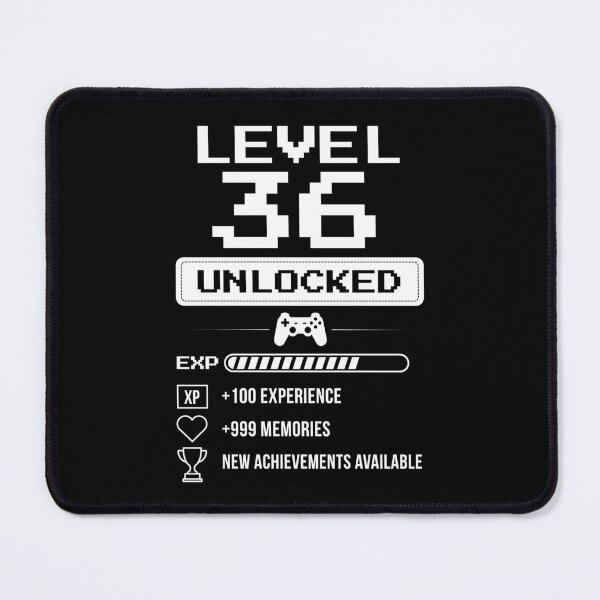 Item preview, Level 36 Unlocked birthday gift designed and sold by NumbersFort.