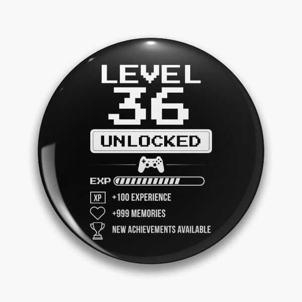 Item preview, Level 36 Unlocked birthday gift designed and sold by NumbersFort.
