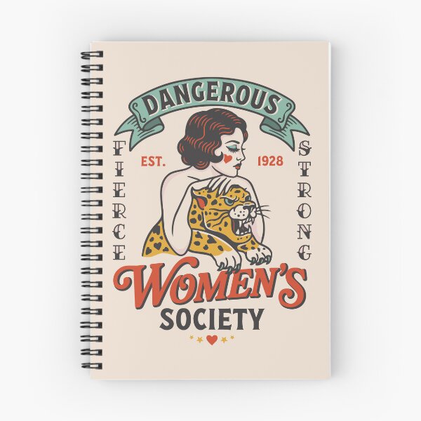 Item preview, Dangerous Women’s Society — Vintage Tattoo Feminist Graphic designed and sold by HotFluff.
