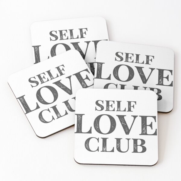 Item preview, Self Love Club Aesthetic Mental Health Typography designed and sold by hoille.
