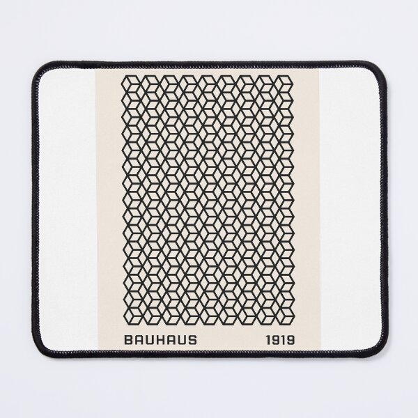 Item preview, Bauhaus Inspired Geometric Cube Pattern designed and sold by BanSosGakCairR.