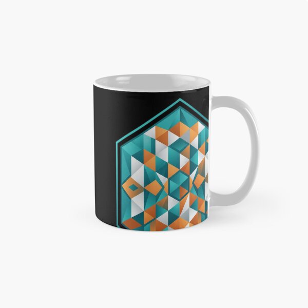 Item preview, Retro Impossible Cube Optical Illusion designed and sold by truc6424.