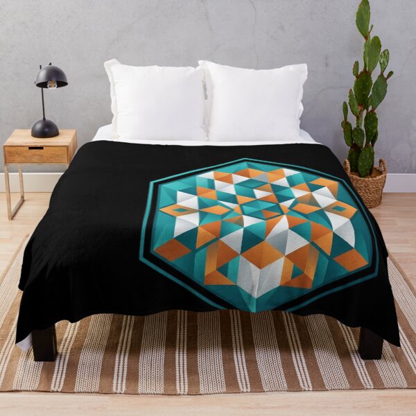 Item preview, Retro Impossible Cube Optical Illusion designed and sold by truc6424.