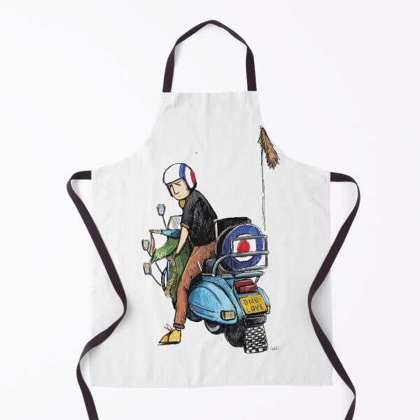 Item preview, Classic Scooter | Retro Scooter Riders | Scooterist, Retro Mod Inspired Art designed and sold by GWARTGB.