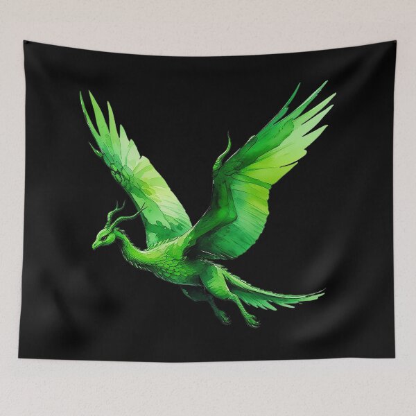 Item preview, Green dragon designed and sold by AnnaHolyph.