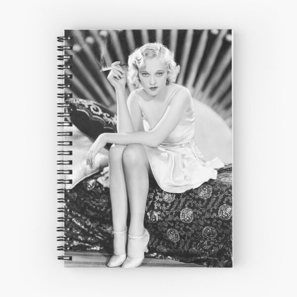 Item preview, Jazz age blond flapper smoking a cigarette fashion and glamour fine art vintage black and white photograph designed and sold by Astrid Arkhangelsky.