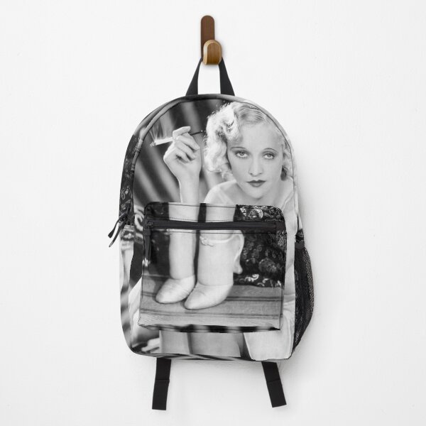 Item preview, Jazz age blond flapper smoking a cigarette fashion and glamour fine art vintage black and white photograph designed and sold by Astrid Arkhangelsky.