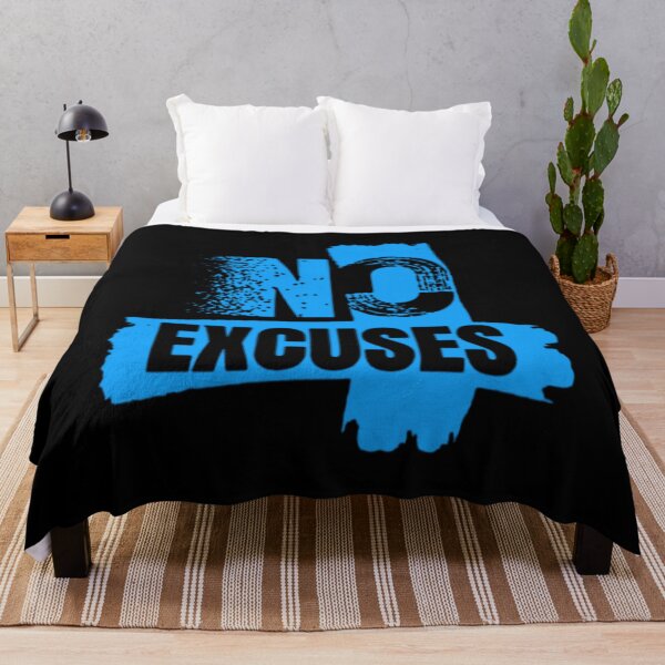 Item preview, NoExcuses – MotivationBlue Grunge designed and sold by Wawan35200.