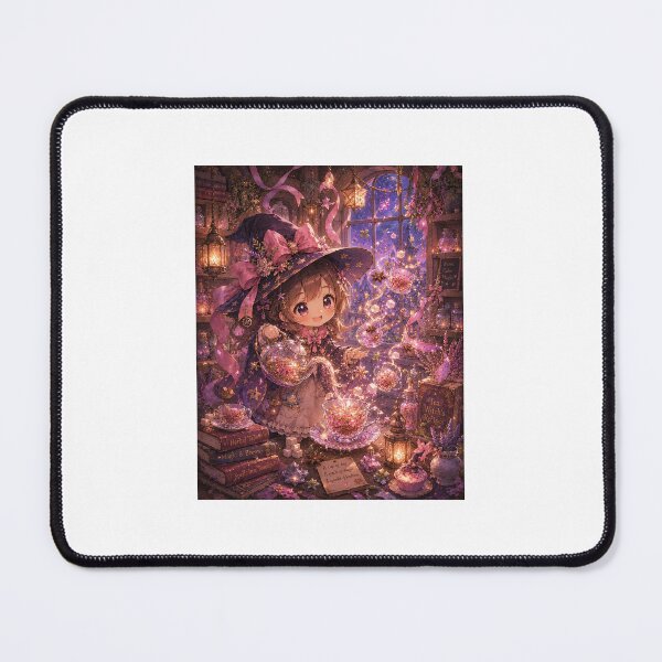 Item preview, Ribbon Tea Witch Sticker designed and sold by blossomfun.
