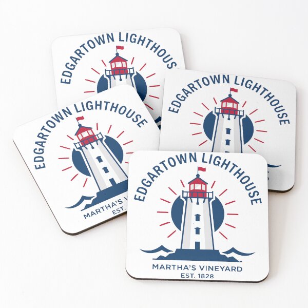 Item preview, Edgartown Lighthouse Martha's Vineyard designed and sold by Imaginationbeyond.