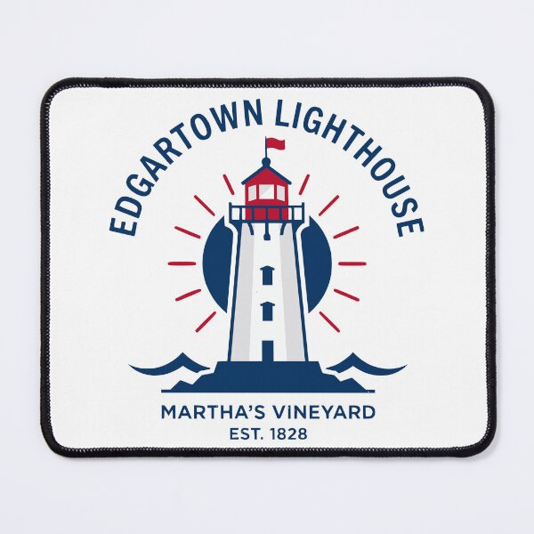 Item preview, Edgartown Lighthouse Martha's Vineyard designed and sold by Imaginationbeyond.