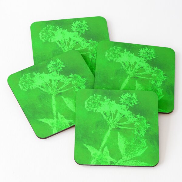 Item preview, Cow Parsley Neon Lime Green - Wild Flower Range designed and sold by BenitaJayne.