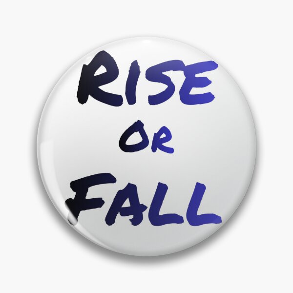Item preview, Rise Or Fall- Bold Typography Motivational Quote  designed and sold by busesplace.
