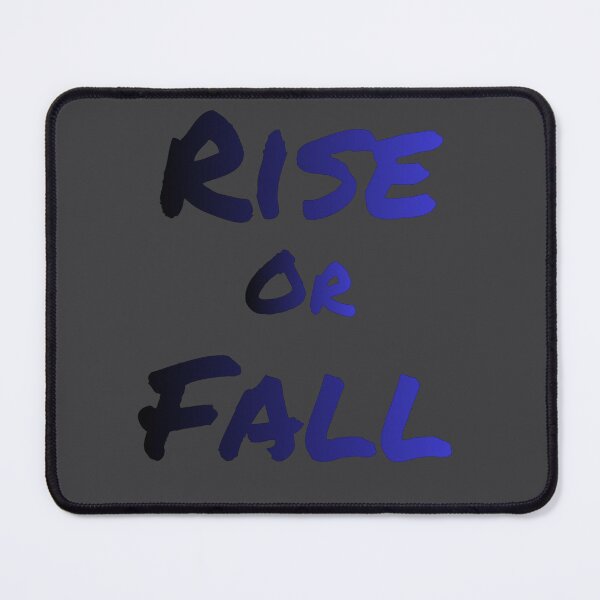 Item preview, Rise Or Fall- Bold Typography Motivational Quote designed and sold by busesplace.