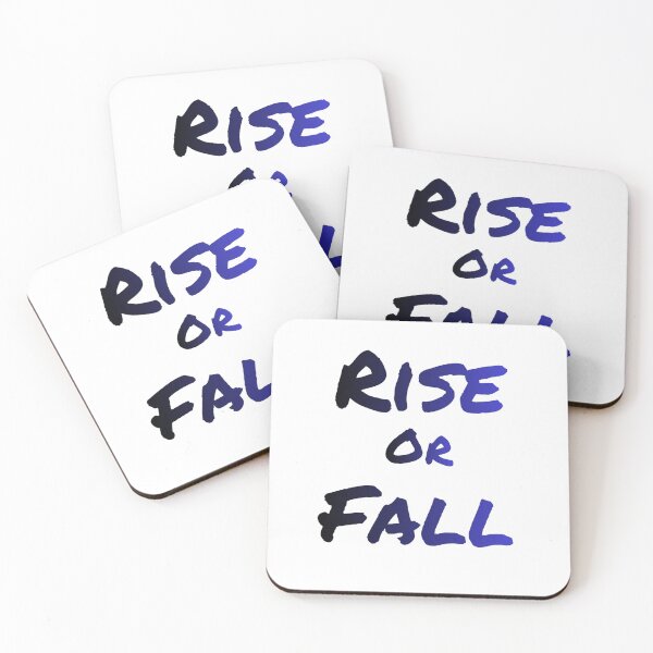 Item preview, Rise Or Fall- Bold Typography Motivational Quote  designed and sold by busesplace.