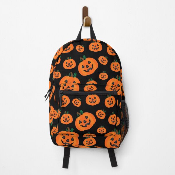 Item preview, Halloween Pumpkins Design, Orange and Black Pumpkin Halloween Pattern designed and sold by bestggraphico.