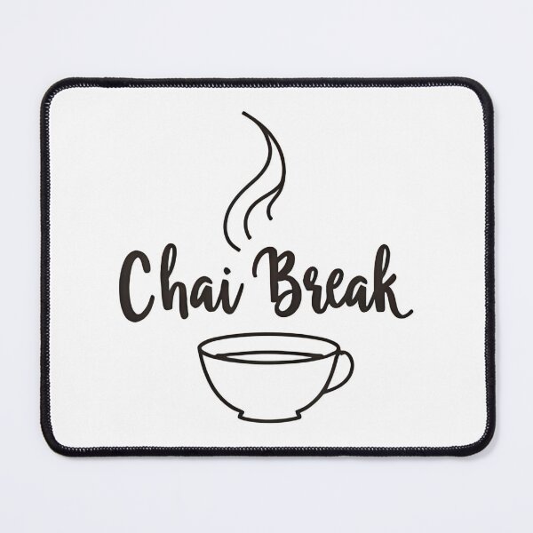 Item preview, Chai Break Funny Indian Coffee Lover Gift Design designed and sold by HELLO TIGER.