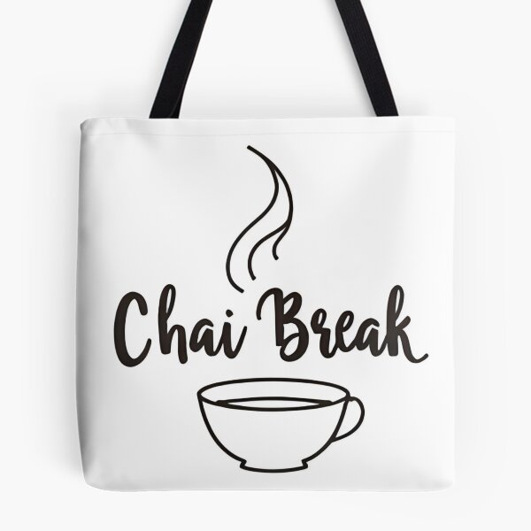 Item preview, Chai Break Funny Indian Coffee Lover Gift Design designed and sold by HELLO TIGER.