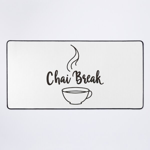 Item preview, Chai Break Funny Indian Coffee Lover Gift Design designed and sold by HELLO TIGER.