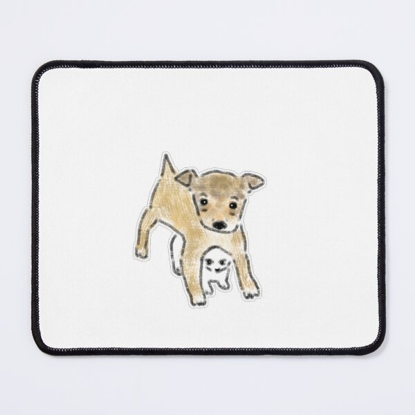 Item preview, I'll Protect You Cute Dog and Kitten Friendship Art designed and sold by raun.draw.
