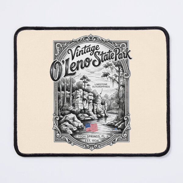 Item preview, Vintage O'Leno State Park Florida designed and sold by EvergreenPark - Tee Studio.