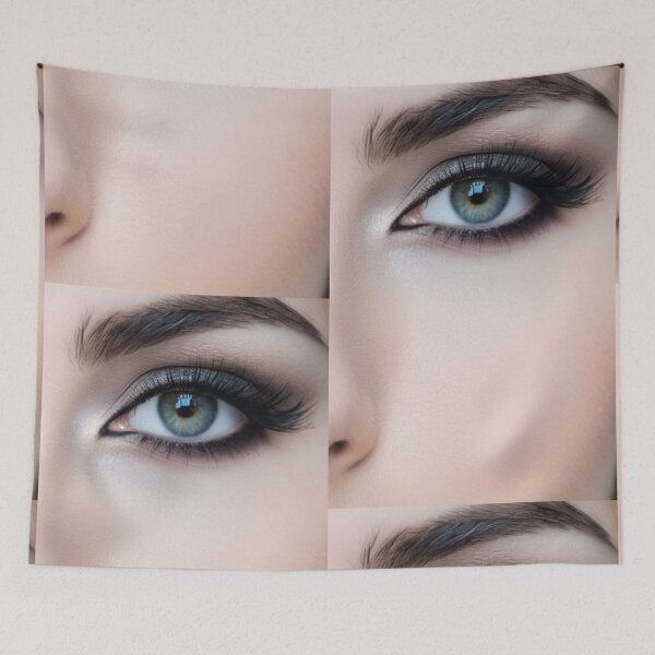 Item preview, Beauty - Mysterious Eye, Sophisticated Cosmetic Portrait designed and sold by Beat-It.