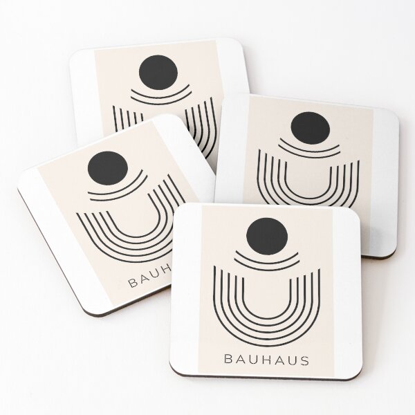 Item preview, Bauhaus Inspired Minimalist Arch & Sun – Modern Geometric Abstract Line Art designed and sold by BanSosGakCairR.