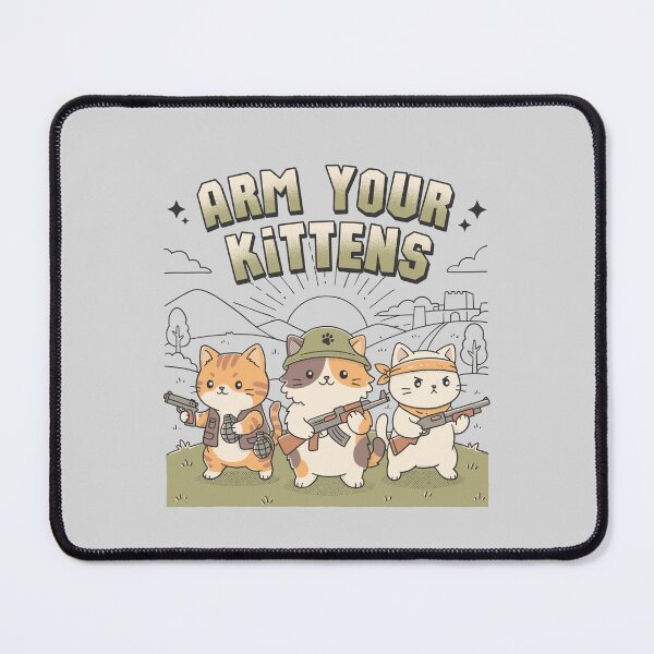 Item preview, Arm Your Kittens designed and sold by GODZILLARGE.