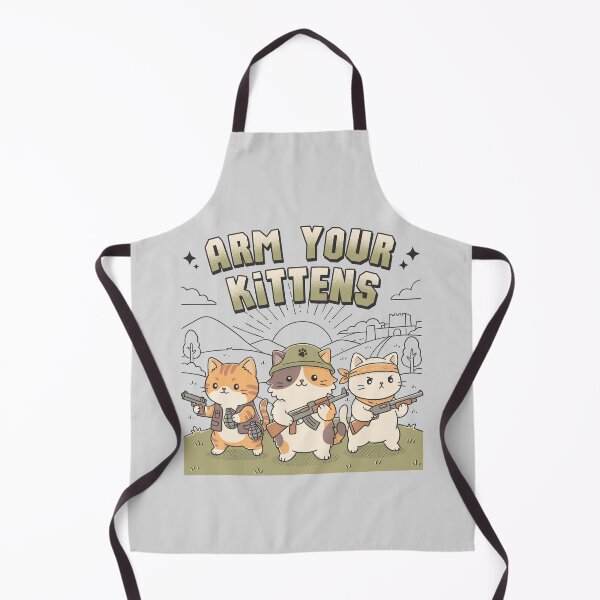 Item preview, Arm Your Kittens designed and sold by GODZILLARGE.